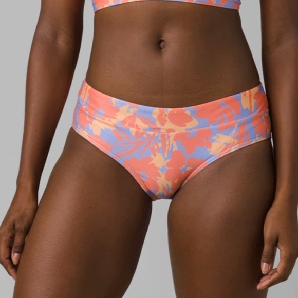 prAna Women's Presolana Bottom Swim Size Medium  NWT Morning Glory Blossom - Picture 1 of 3